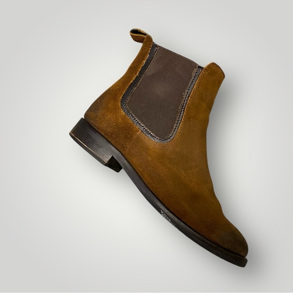 THURSDAY DUCHESS Chelsea Boots in Glazed Ginger Sz 5 - Picture 5 of 13